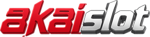 Logo akaislot bernuansa neon